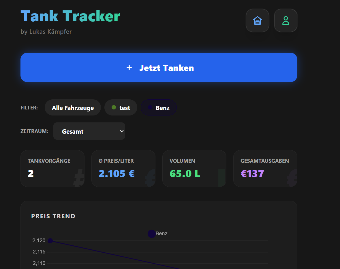 Tanken App